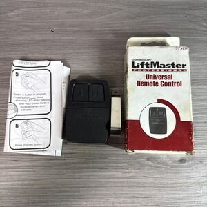 LiftMaster 375LM Professional Two-Button Universal Remote Control w/Instructions